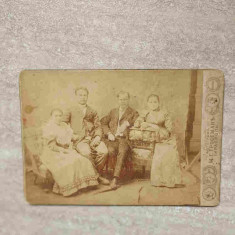 FOTOGRAFIE PORTRET DE FAMILIE. TIRASPOL BASARABIA 1928. 58