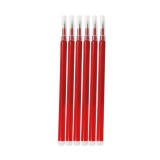 Rezerve Roller Stergere Rosu Compatibil Frixion, Set 6 Bucati, Varf 0.7mm, Cerneala Termosensibila