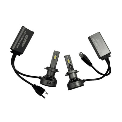 Set 2 LED H7 Hoffener cu canbus (fara eroare) 6000K alb pur foto