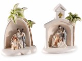 Cumpara ieftin Set 2 figurine Nasterea Domnului polirasina multicolora 10x5x12 cm