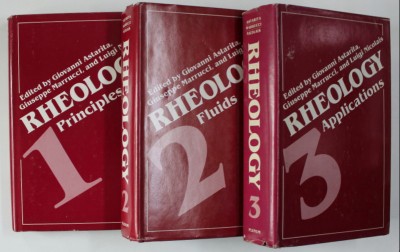 Rheology 3 volume / ed.by Giovanni Astarita, Giuseppe Marrucci, Luigi Nicolais foto