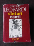 CANTURI, CANTI - GIACOMO LEOPARDI