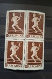 Romania MNH 1958 - Spartachiada tineretului - LP 466 X4