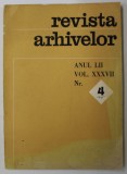 REVISTA ARHIVELOR , ANUL LII , VOL. XXXVII , NR. 4 , 1975