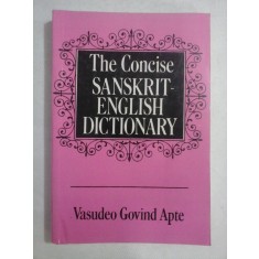 The Concise SANSKRIT - ENGLISH DICTIONARY - Vasudeo Govind APTE