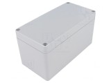 Carcasă universală ABS gri &icirc;nchis IP65 80x160x85mm