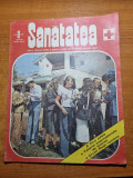 Sanatatea august 1976-articol navodari,dobresti,hanul soveja,lotrisor,cheia