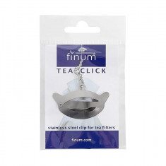 The Click, clemă de inox pentru inchiderea filtrelor de ceai si cafea, Riensch & Held