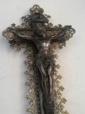 Crucifix vintage francez 1860