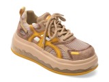 Cumpara ieftin Pantofi sport GRYXX galbeni, 5S137, din material textil
