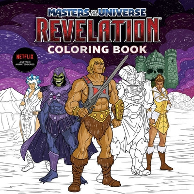 Masters of the Universe: Revelation Official Coloring Book (Essential Gift for Fans) foto