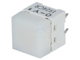 Comutator tastatură cu LED alb SPST-NO 0,05A 24VDC