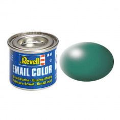 Email Color, Patina Green, Silk, 14ml, RAL 6000, Revell-RV32365 foto