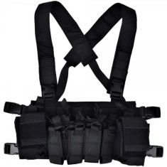 Vesta MULTIFUNCTIONALA TACTICA - Negru [WOSPORT]