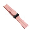 Curea Ceas Roz Silicon 20mm 22mm Magnetic Deployant Time Veranda WZ5362 Quick Release