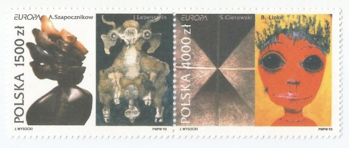 |Polonia, Europa CEPT, 1993, MNH