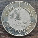 (S) MONEDE ANGLIA - 5 POUNDS 1999, ANNO DOMINI 1999-2000, COMEMORATIVA, Europa