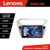 Navigatie Peugeot 301 Citroen C-Elisee Lenovo Kit-301 8 core QLED 2K 12+256 360 Android Waze USB Navigatie Internet Youtube Radio v1 CarStore Technolo
