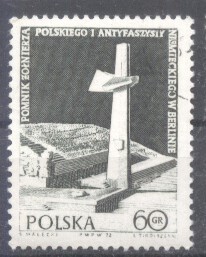 Poland 1972 Monuments, Anti-War, used AE.287 foto