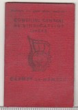 bnk div Consiliul Central al sindicatelor RPR 1964 - carnet de membru