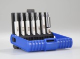 Set extractor de șuruburi cu pană interioară (rotire la st&acirc;nga) 7 piese Westfalia