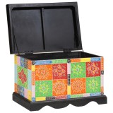 vidaXL Cutie de depozitare 60x40x40 cm Lemn Solid Mango