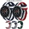 Curea textila 22mm Samsung Gear S3 Frontier Galaxy Watch 3 46mm Huawei GT GT2