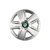 Set 4 capace roti Cu Inel Cromat Esprit R16 Compatibil Cu Skoda, Autohelix MSA