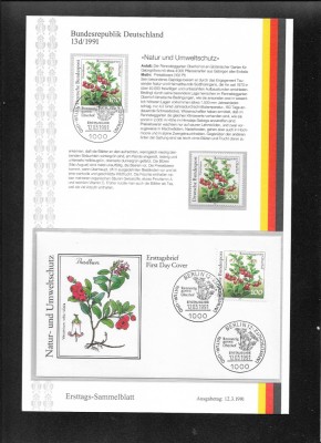 Germania FDC 13d.1991 foto