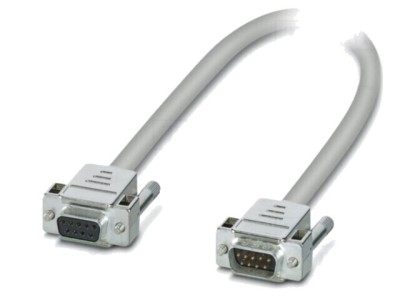 Cablu PHOENIX CONTACT D-Sub 9 pini 0,5m gri cod 2299987 foto