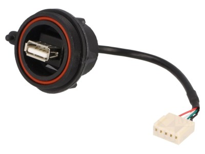 Conector USB A IP68, 4 pini foto