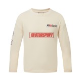 Toyota Gazoo Racing tricou cu măneci lungi pentru copii Engineer beige 2026 - S (dětsk&eacute;)
