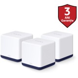 Router Wireless Mesh Gigabit Halo H50G Dual Band Wi-Fi 5, 3pack, Mercusys