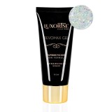 Cumpara ieftin Polygel REVOMAX GEL LUXORISE Lime Glitter, 15ml