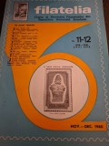Revista Filatelia Nr.11-12 Noiembrie-Decembrie 1980 Anul XXIX - Asociația Filateliștilor din Republica Socialistă Rom&acirc;nia