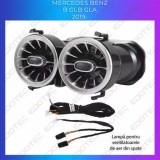 Lumini Ambientale ventilatoare spate Mercedes B GLB GLA control pe sistemul original sau telefon CarStore Technology