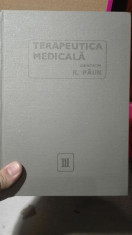 Terapeutica medicala, vol. 3 &amp;amp;#8211; R. Paun foto