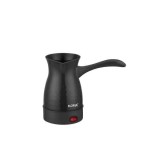 Ibric electric 600W, capacitate 600 ml, 6 cesti, culoare neagra