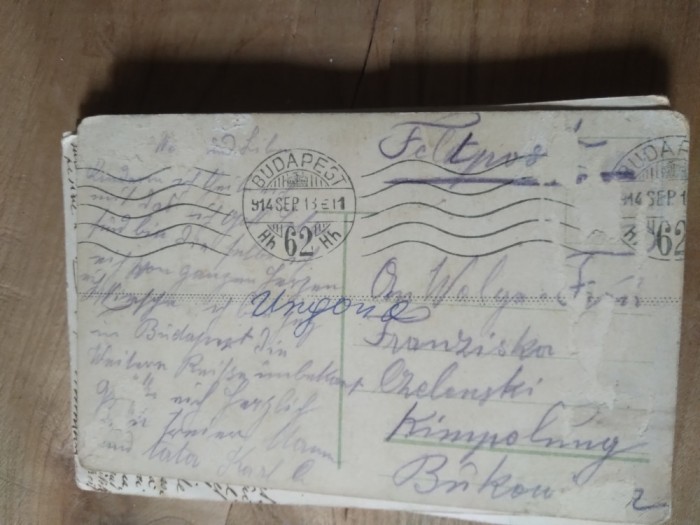 Ilustrata circulata Romania Bukowina Bucovina Suceava Interbelice Campulung
