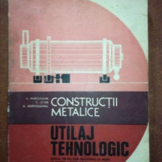 Constructii metalice utilaj tehnologic- V. Marginean