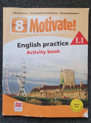 MOTIVATE 8 ENGLISH PRACTICE ACTIVITY BOOK L1 foto