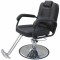 Scaun profesional pentru coafor/frizerie, reglabil pe inaltime, piele ecologica