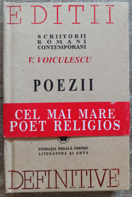 Poezii - Vasile Voiculescu// editie facsimil 2006 foto