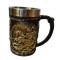 Halba de bere Dragonslayer, 500 ml, inox+rasina, Multicolora