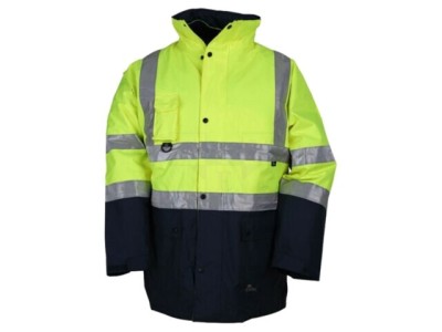 Jachetă de lucru VIZWELL XL galben-bleumarin foto