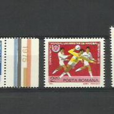 Romania MNH 1975 - Jocurile Mondiale Universitare de Handbal - LP 870