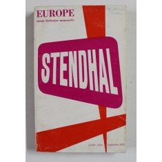 EUROPE - REVUE LITTERAIRE MENSUELLE , SUBJET - STEHNDHAL , JUILLET - AOUT , 1972