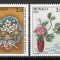 Monaco 1986 Mi 1777/78 MNH - Concursul int de buchete de flori, Monte Carlo
