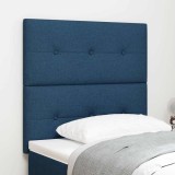 Cumpara ieftin Tablie LED cu benzi LED cu headboard albastru 90 cm tesatura