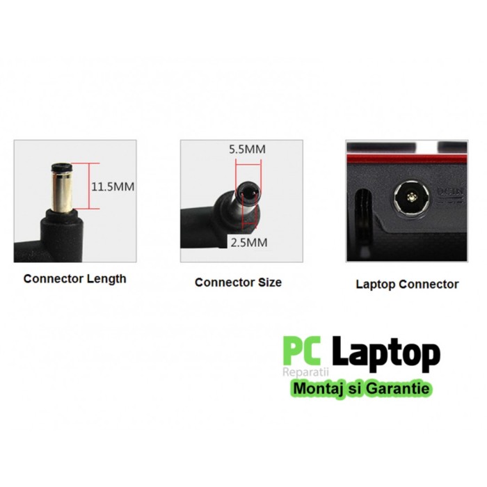 Incarcator Monitor, Asus, VG27A, VG27A1A, VG27AC1A, VG27AH, VG27AQ, VG27AQ1A, VG27AQ3A, VG27AQ3AZ, VG27AQA1A, 0A001-013100EM, ADP-65GD B, 19V, 3.42A,